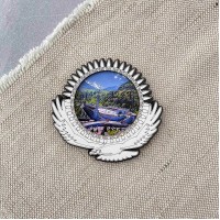 Магнит рамка Солнце с орлом 