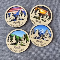 Магнит рамка Лес Алматы