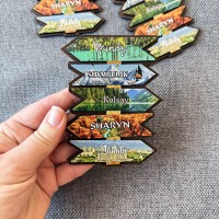 Магнит 3D цветной Указатель