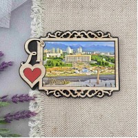 Магнит рамка Я люблю