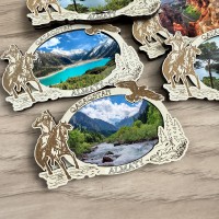 Магнит рамка Джигит