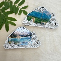 Магнит рамка Юрта с торсыком