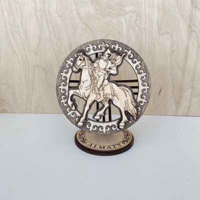 Сувенир Шанырак 110х80 мм. Джигит