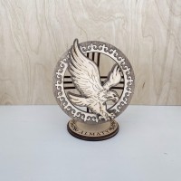 Сувенир Шанырак 110х80 мм. Орёл