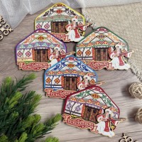 Магнит Юрта фольклор