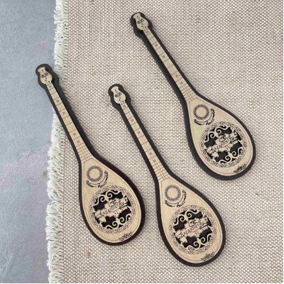 Магнит Карта Казахстана Домбра