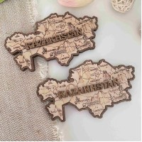 Магнит Карта Казахстана Достопримечательности Магнит Карта Казахстана Достопримечательности