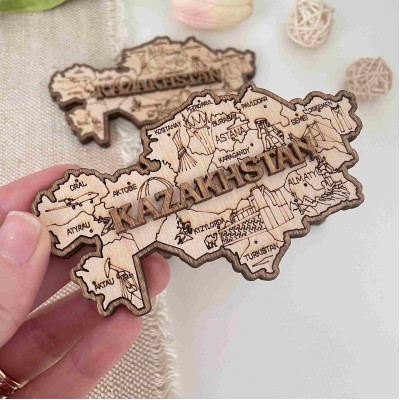 Магнит Карта Казахстана