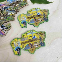 Магнит цветной Карта Казахстана