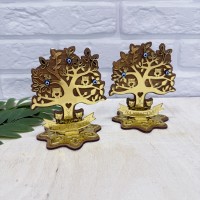 Настольный сувенир золото Дерево