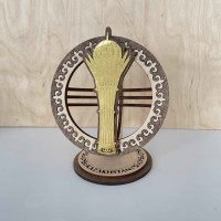 Сувенир Шанырак 110х80 мм. золото Байтерек Сувенир Шанырак 110х80 мм. золото Байтерек