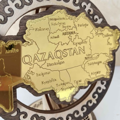 Настольный сувенир шанырак золото