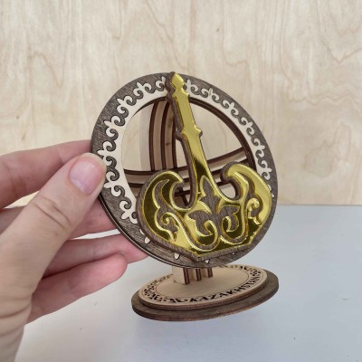 Настольный сувенир шанырак золото