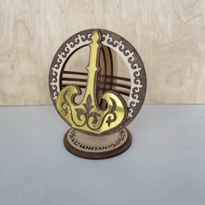 Сувенир Шанырак 110х80 мм. золото Торсык