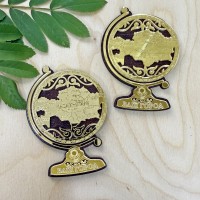 Магнит золото Глобус карта казахстан Магнит золото Глобус карта казахстан