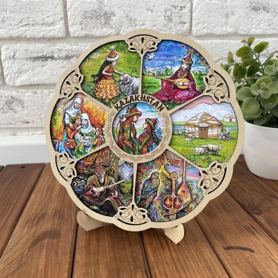 Тарелка Ромашка национальная