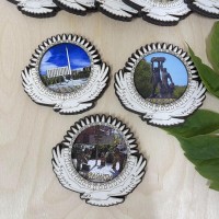 Магнит рамка Солнце с орлом 