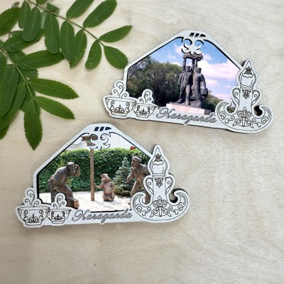 Магнит рамка Юрта с торсыком 