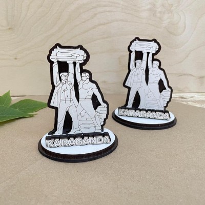 Настольный сувенир Шахтеры