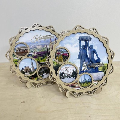 Тарелка 4 вида 