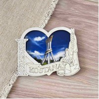 Магнит рамка Сердце Костанай Магнит рамка Сердце Костанай