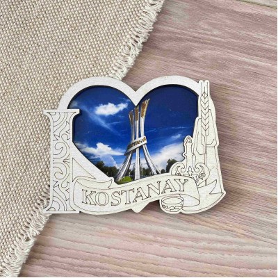 Магнит рамка Сердце Костанай