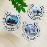 Магнит Подкова с картинкой