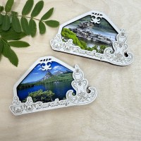 Магнит рамка Юрта с торсыком