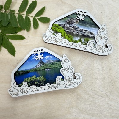 Магнит рамка Юрта с торсыком