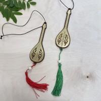 Авто подвеска золото Домбра