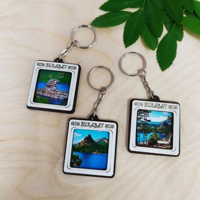 Брелок рамка квадратная Брелок рамка квадратная