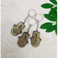 Брелок золото Ладонь Фатимы