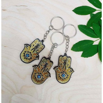 Брелок золото Ладонь Фатимы