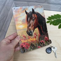 Ключница цветная Лошадь