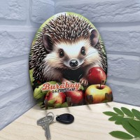 Ключница цветная Ёжик