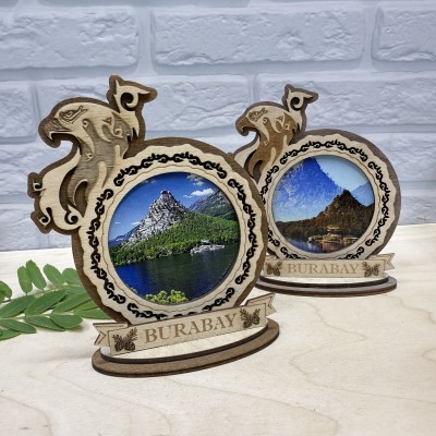 Настольный сувенир рамка Орел