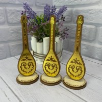 Настольный сувенир золото Домбра