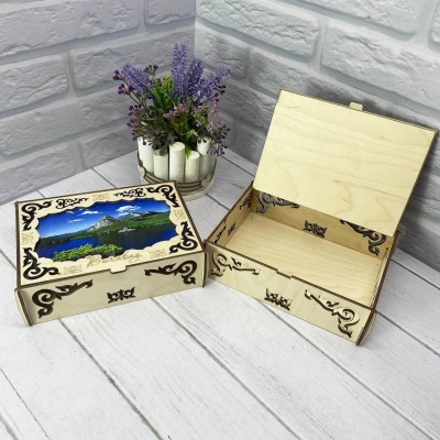 Шкатулка прямоугольная Орнамент