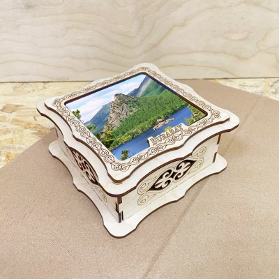 Шкатулка квадратная Ника