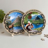 Тарелка с фото Орнамент 20см