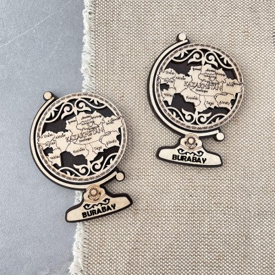 Магнит Глобус карта Магнит Глобус карта