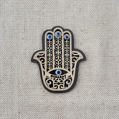 Магнит Ладонь Фатимы с глазками Магнит Ладонь Фатимы с глазками