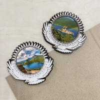 Магнит рамка Солнце с орлом Магнит рамка Солнце с орлом