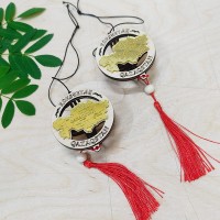 Авто подвеска шанырак золото Карта Казахстана