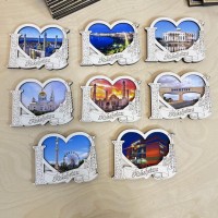 Магнит рамка сердце I Love 