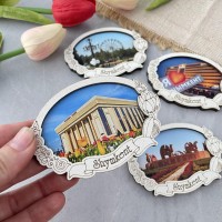 Магнит рамка Овал Шымкент