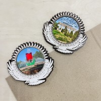 Магнит рамка Солнце с орлом 