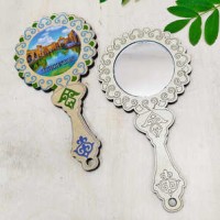 Зеркало круглое цветное 