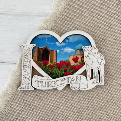 Магнит рамка сердце I LOVE 