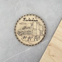 Магнит круглый Туркестан